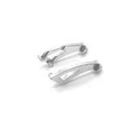 Accessoires Jouets RC Compatible avec WLtoys 184011 A949 A959 A969 A979 K929 RC Amélioration Et Modification De Voiture Pièces Et Accessoires : Support D'aileron Arrière en Métal(Silver)