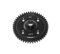 Accessoires Jouets RC pour Traxxas pour Sledge 1:8 RC, Pièces De Mise À Niveau De Voiture, Dents en Acier Renforcé, Module 1.0, 46T 52T, Pignon De Moteur(46T)