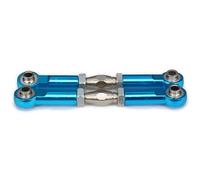 Accessoires Jouets RC Tringlerie Servo Réglable Tirant Les Bras De Tiges De Direction Filetage M4 Trou De 3mm 69-80mm De Long Pour RC Pour Passe-temps Pour Modèle De Voiture Pièces Améliorées(Blue)