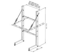 Accessoires Leda - cadre de support, variable pour SERA 55/78 ES / PS (sans cadre de support)