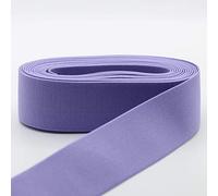ACCESSOIRES LEDUC Elastique 5 Mètres pour Boxer Jupe sous-vêtement Différentes Couleurs Doux Solide Bonne Qualité 40mm Lilac 37