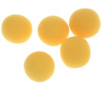 [Accessoires Magiques] Lot de 50 Boules en Mousse Super Douces de 4,5 cm (Jaune) - Tour de Magie coloré apparaissant Vanish Magie Stage Street Illusion Gimmick Accessoire comédie (Jaune, 4,5 cm)