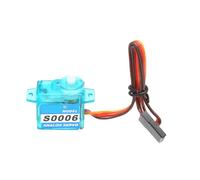 Accessoires Micro servomoteur à Engrenages en Plastique CYS-S0006 6g 21.5x11.8x22.7mm, 2 pièces, Compatible avec Avion RC, Bateau, Voiture