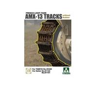 Accessoires militaires : Set de chenille sans patin en caoutchouc AMX-13 Takom