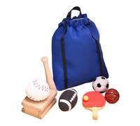 Accessoires Miniatures pour Maison De, Construction en Plastique Peint, 8 X 7 Cm, Collection De Figurines De Ballon De Sport, Jouets pour en Bas Âge, Ensemble Multi-pièces, pour des Scé