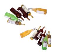 Accessoires Miniatures Pour Maison De Poupée E1i1, Mini Bouteille De Whisky Et De Vin En Résine, Simulation De Meubles, Jouets Miniatures Pour Décoration De Maison De Poupée, 1/12