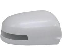 accessoires miroir voiture Coques de rétroviseur pour Mitsubishi pour Outlander 2013-2018 Extérieur Gauche Droite Porte Côté Coque Capuchon Boîtier Rétroviseur Couverture(Blanc)