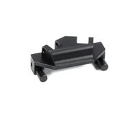 Accessoires Mise Niveau Rc Compatible avec Axial pour Capra Currie F9 Supershafty CP44 1/10 RC Crawler Pièces De Mise À Niveau Portal Essieu Aluminium Arrière De La Liaison Supérieure Arrière(Black)