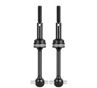 Accessoires Mise Niveau Rc Compatible avec Tamiya pour TT02 pour TT01 TC01 1/10 RC Modèle Drift Voiture Pièces Mise Niveau 2 Pièces Acier CVD Arbre Transmission Avant Arrière Universel(for TT01)