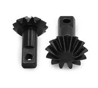 Accessoires Mise Niveau Rc pour 1/10 Télécommande Voiture RC 2 Pièces Acier Trempé Axe À 13 Dents Engrenage Sortie Différentiel Accessoires Mise Niveau Réparation Modification