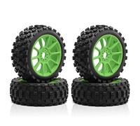 Accessoires Mise Niveau Rc pour ARRMA pour Typhoon 1/8 RC Télécommande Voiture Monstre Griffe Tout-Terrain 4 Pièces Pneu 17mm Pneus Hexagonaux Mise À Niveau