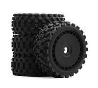 Accessoires Mise Niveau Rc pour ARRMA pour Typhoon 1/8 RC Télécommande Voiture Monstre Griffe Tout-Terrain 4 Pièces Pneu 17mm Pneus Hexagonaux Mise À Niveau