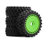 Accessoires Mise Niveau Rc pour ARRMA pour Typhoon 1/8 RC Télécommande Voiture Monstre Griffe Tout-Terrain 4 Pièces Pneu 17mm Pneus Hexagonaux Mise À Niveau