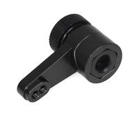 Accessoires Mise Niveau Rc pour Axial pour Capra UTB10 1.9 pour UTB 1/10 Modèle Réduit Radiocommandé Crawler Truck pour Buggy Kit Pièces Rechange Et Bras Servo 25T en Métal(Black)