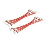 Accessoires Mise Niveau Rc pour Axial pour Scx10 pour Trx4 6 1/10 Rc Voiture sur Chenilles 5/10 Pièces Élastique pour Porte-Toit Corde Sangles Bagages avec Crochet Mise À Niveau