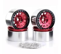 Accessoires Mise Niveau Rc pour Axial pour SCX10 RR10 pour Wraith pour Traxxas pour TRX4 pour TRX-6 1/10 Rc Voiture CNC Aluminium 2.2 Beadlock Jante Roue Pièces Mise À Niveau