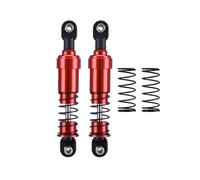 Accessoires Mise Niveau Rc pour Element pour Enduro pour Scx10 pour Trx4 pour Gamde R1 Gspeed V3 pour Lcg 1/10 Voiture Rc 2 Pièces Gros Alésage Amortisseurs Bricolage Mise À Niveau(Red,85mm)