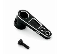 Accessoires Mise Niveau Rc pour Futaba pour Savox pour Xcore pour HL pour HSP pour HD Power S3003 Outils, Pièces Rechange pour Klaxons Bras Aluminium 25T Voitures RC Moteurs Standard(Black)