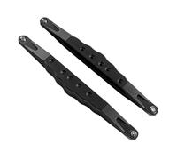 Accessoires Mise Niveau Rc pour Losi pour Super pour Baja pour Rey Los05013 1/6 RC Voiture sur Chenilles Camion 1 Paire Quille Inférieure Arrière Alliage 2.0 Pièces Mise Niveau