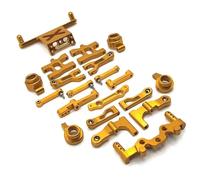 Accessoires Mise Niveau Rc pour MN pour MN38 1/16 Rc Télécommande Voiture Métal pour Bras Oscillant Tasse Direction Ensemble Vulnérable Mise À Niveau Réparation Modifier Pièces