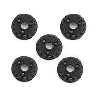 Accessoires Mise Niveau Rc pour Slash pour Rustler pour Stampede pour Bandit 2Wd pour Vxl XL-5 1/10 Voiture Rc 5 Pièces 48P 83T/76T Engrenage Droit Mise À Niveau en Nylon Résistant(76T)