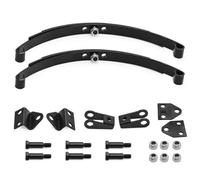 Accessoires Mise Niveau Rc pour Tamiya 1/14 Rc Voiture Tracteur Remorque Modèle Acier Feuille Ressort Ensemble Avant Arrière Suspension Pattes Levage Pièces Rechange Mise À Niveau