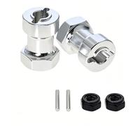 Accessoires Mise Niveau Rc pour Tamiya 53913 pour Frog pour Grasshopper pour Hornet Rc Voiture Roue en Alliage D'aluminium Adaptateur Moyeu Hexagonal Pièces Mise À Niveau 58354