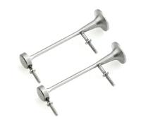 Accessoires Mise Niveau Rc pour Tamiya pour King pour Hauler pour Scania R620 1/14 RC Voiture Tracteur Camion 2 Pièces en Acier Klaxon À Air Haut-Parleur Sonore Mise Niveau(41mm)