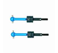 Accessoires Mise Niveau Rc pour Tamiya pour TT-01 for TT01 pour TT-02 for TT02 pour TA04 1/10 RC Voiture 2/4 Pièces Métal pour Arbre D'entraînement Universel Pièces Mise À Niveau CVD