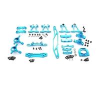 Accessoires Mise Niveau Rc pour Tamiya pour TT02 pour TT-02 1/10 RC Voiture Kit D'accessoires Modification en Métal Bras Suspension Fusées Direction Pièces Mise À Niveau
