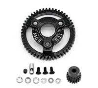Accessoires Mise Niveau Rc pour Traxxas pour Slash pour Stampede pour Rustler 4X4 V 1/10 Rc Voiture Acier Engrenage Principal 50T-60T 32 Pas 0.8M 6842 6843 3956 Pièces Mise À Niveau(50T)