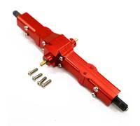 Accessoires Mise Niveau Rc pour WPL C14 C24 B14 B24 B16 B36 1/16 RC Voiture pour Camions À Chenilles en Alliage D'aluminium Avant/arrière Pont Essieu Boîte Vitesses Pièces Mise Niveau(Red,1pcs3)