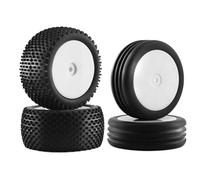 Accessoires Mise Niveau Rc pour XRAY XB2 pour Serpent SRX2 4 pour Traxxas pour Bandit pour Tekno EB410 pour Tamiya DT02 1/10 2WD Rc Voiture Pièces Roue en Caoutchouc 82 87mm