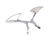 Accessoires Mo&to Rétroviseur Modifié En Forme D'éclair Triangulaire Noir Rétroviseur Pour Har&ley Dyna Wide Glide(Style B)