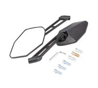 Accessoires Mo&to Scooter 8 10 Mm Aluminium ABS Rétroviseur Blanc Verre Rétroviseur Latéral Universel Pour YA&MAHA XSR 700