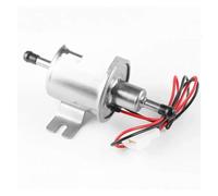 Accessoires Modification Voiture HEP-02A Pompe À Carburant Diesel Électronique 12 V Tracteur Agricole Système Moto Transfrontalier Moto Pompe à Essence Fuel pumps(Argent)