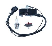Accessoires Module de Bobine d'allumage, Kit d'interrupteur Marche/arrêt for tronçonneuse 357XP 359 455 460 461 350 351 353 345 335XPT 338