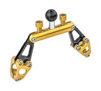 Accessoires Moto Barre Transversale Réglable Guidon D'équilibre pour PCX125 150 160 pour PCX160 pour PCX150 Guidon D'équilibre(Yellow)