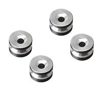 Accessoires Moto Boîte À Outils pour Bagages Arrière De Moto, Support Coffre, Entretoises Coussinet(Silver)