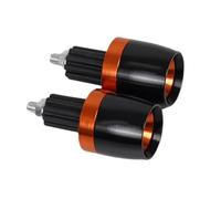 Accessoires Moto Bouchon De Contrepoids De Poignée 22 Mm Pour X-ADV 750 XADV 750 XADV750 2017 2018 2019 2020 2021 2022-2025 Bouchon d'extrémité capuchon guidon(Orange)