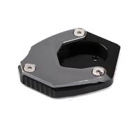 Accessoires moto CNC, extension de béquille latérale, coussinet adapté à Kawasaki Eliminator 500 Béquille arrière Adaptateurs De Bequille(Titanium)