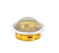 Accessoires moto Compatible avec Dellorto PHBL PHBH VM22, GY6, PZ22, PZ26, interface de carburateur, filtre à air, coupelle de klaxon les carburateurs Filtre de remplacement(42mm gold)