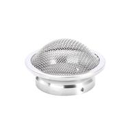 Accessoires moto Compatible avec Dellorto PHBL PHBH VM22, GY6, PZ22, PZ26, interface de carburateur, filtre à air, coupelle de klaxon les carburateurs Filtre de remplacement(38mm silver)
