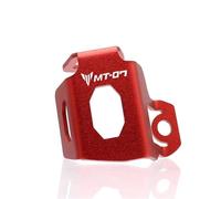Accessoires Moto Couvercle Protection Réservoir Liquide Frein Arrière MT07 MT 07 MT-07 2014-2024 Moteur(Red)