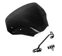 Accessoires Moto Extension de Pare-Brise Spoiler de Pare-Brise Déflecteur de Pare-Brise pour Honda NX400 NX500 CB750 Hornet 2023 2024(Black)