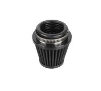 Accessoires moto Kit de filtre à Air à haut débit pour moto, GY6, 50cc, 110cc, 125cc, Scooter, ATV, Dirt Bike, 38mm, 45mm, 48mm, 58mm Filtre de remplacement(48mm Black)