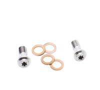 Accessoires Moto Moto Universel Avant Arrière Frein Maître-Cylindre Vis Huile Tuyau Ajusteur Inoxydable Boulon M10 * 1.25 Accessoires(2 Pieces)