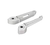 Accessoires Moto Pédales Repose-pieds Pour Triumph Pour Trident 660 Pour Tiger Pour Sport Pour Daytona 660 Pour Speed Twin 1200(Argent,ARRIÈRE)