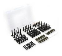 Accessoires Moto Personnalisés Carénage Vis Boulon Pare-Brise Combinaison Ensembles De Vis pour Y&amaha YZF R1 R6 2005-2012 vis, boulons, écrous et pièces détachées pour Moto(Type A)