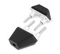 Accessoires Moto Pièces CNC Crash Pads Cadre Curseurs Protecteurs pour Z750 2004-2014 Z800 Z 800 2013-2016 Protection Contre Les collisions(Argent)